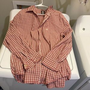 Timberland XL TG long sleeve plaid
